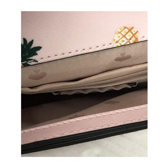 Kate Spade New York Staci Square Pineapple Printed Crossbody Bag Women's EUC - Picture 8 of 10